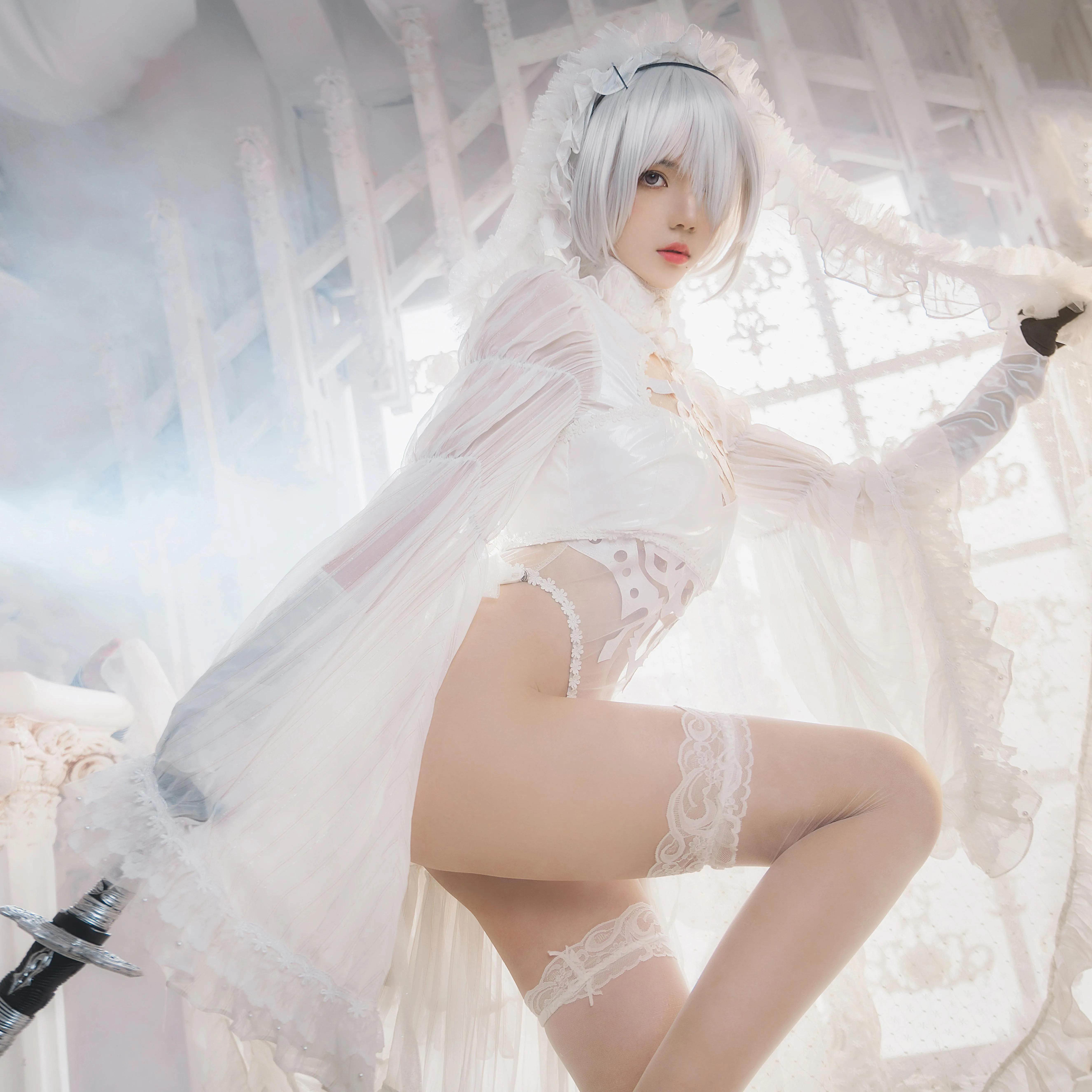 桜桃喵 – NO.160 2b花嫁 [69P]插图